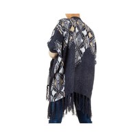 Damen Pullover Gr. one size - blue