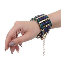 %0ADamen Armband - blue