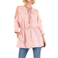 Damen Tunika Gr. one size - rose