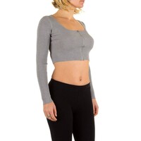 Damen Strickjacke Gr. one size - grey