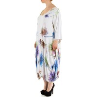 Damen Kleid Gr. one size - white