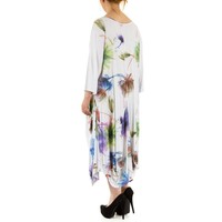 Damen Kleid Gr. one size - white