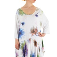Damen Kleid Gr. one size - white