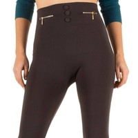 Damen Leggings von Best Fashion Gr. one size - taupe