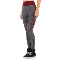 Dames legging van Best Fashion Gr. één maat - bordeaux