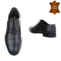 Leder Herren Businessschuhe von COOLWALK black