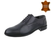 Leder Herren Businessschuhe von COOLWALK black