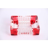 Quadratischer Design Aschenbecher