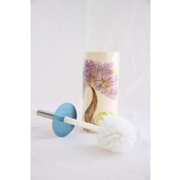 keramische Toilettenbürste und -halter