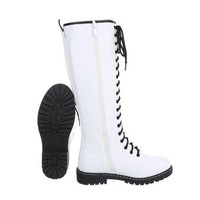 Damen Boots - white