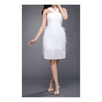 Damen Kleid von Festamo - white