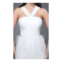 Damen Kleid von Festamo - white