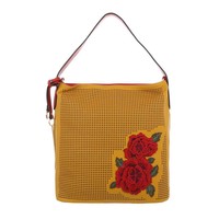 Damen Schultertasche-yellow