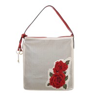 Damen Schultertasche-pewted