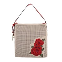 Damen Schultertasche-apricot