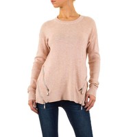 Damen Pullover von Moewy Gr. one size - rose