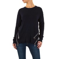 Damen Pullover von Moewy Gr. one size - DK.blue