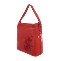 Damen Schultertasche-red