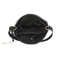 Damen Schultertasche-black