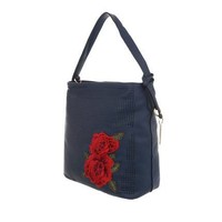 Damen Schultertasche-blue