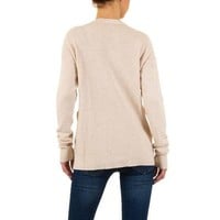 Damen Pullover von Moewy Gr. one size - cream