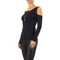 Damen Pullover von Moewy Gr. one size - DK.blue