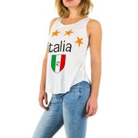 Damen Top Gr. one size - white
