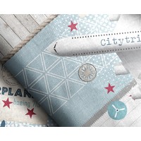 Dekbedovertrek Airplane 713 blauw
