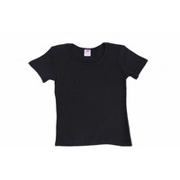 T-shirt meisjes zwart voor kinderen
