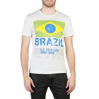 Herren T-Shirt von US Polo - weiß