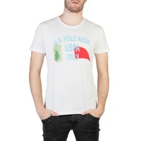 Herren T-Shirt von US Polo - weiß