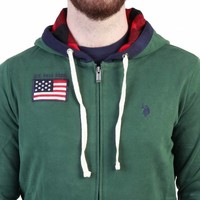 Herren Weste von US Polo - grün