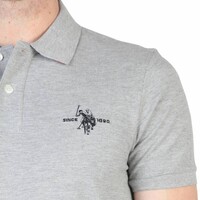 Herren Polo von US Polo - grau