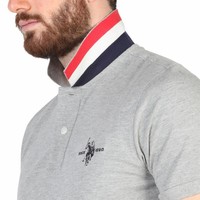 Herren Polo von US Polo - grau