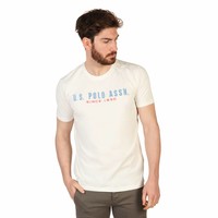 Herren T-Shirt von US Polo - weiß