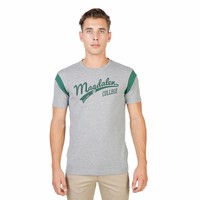 Männer T-Shirt von der Universität Oxford MAGDALEN-VARSITY-MM - grau