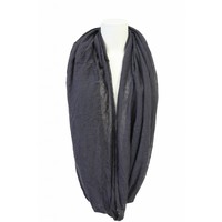 Damen Schal grau-blau