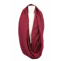 Damen Schal Bordeaux