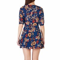 Damen Kleid von Fruscio - blau