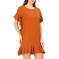 Dames Jurk van Annarita N - camel