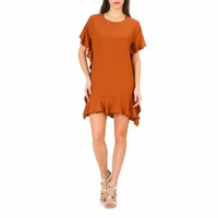 Dames Jurk van Annarita N - camel