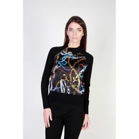 Damen Sweater von Cavalli Class - schwarz