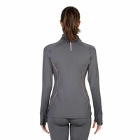 Damen Pullover von Elle Sport - anthrazit