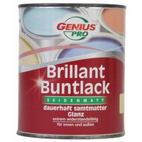 Zijdeglans verf - fluwelen matte glans - zacht geel - 750 ml