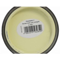 Zijdeglans verf - fluwelen matte glans - zacht geel - 750 ml