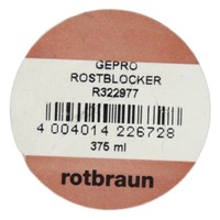 Grondverf - anti roest - roodbruin - 375 ml
