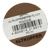 Kupfereffektfarbe, färben altes Kupfer, 375ML