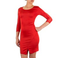 Damen Kleid - rot