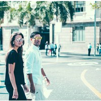 Unisex Sonnenbrille von Ocean FLORENCIA - gelb