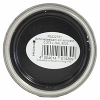 Smeedijzer verf - zwart - RAL 9005 - 375 ml